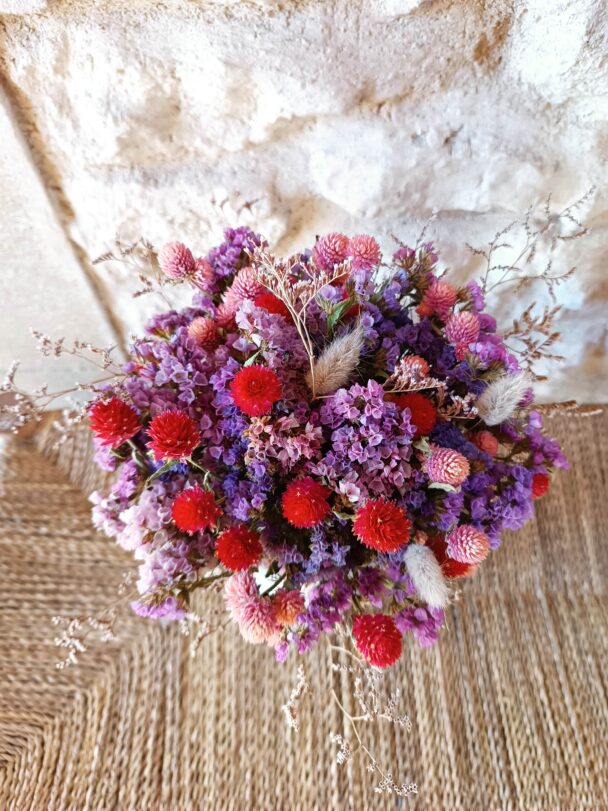 Bouquet de fleurs séchées - Rosie – Image 2